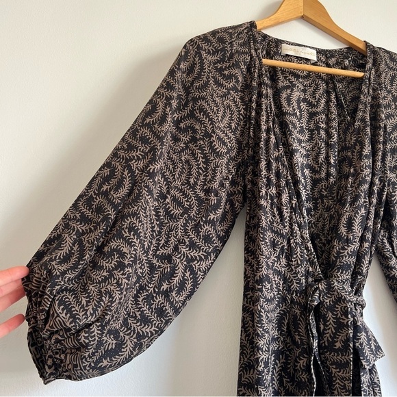 Natalie Martin Stephanie Dress in Fern Print Expresso - Picture 9 of 16